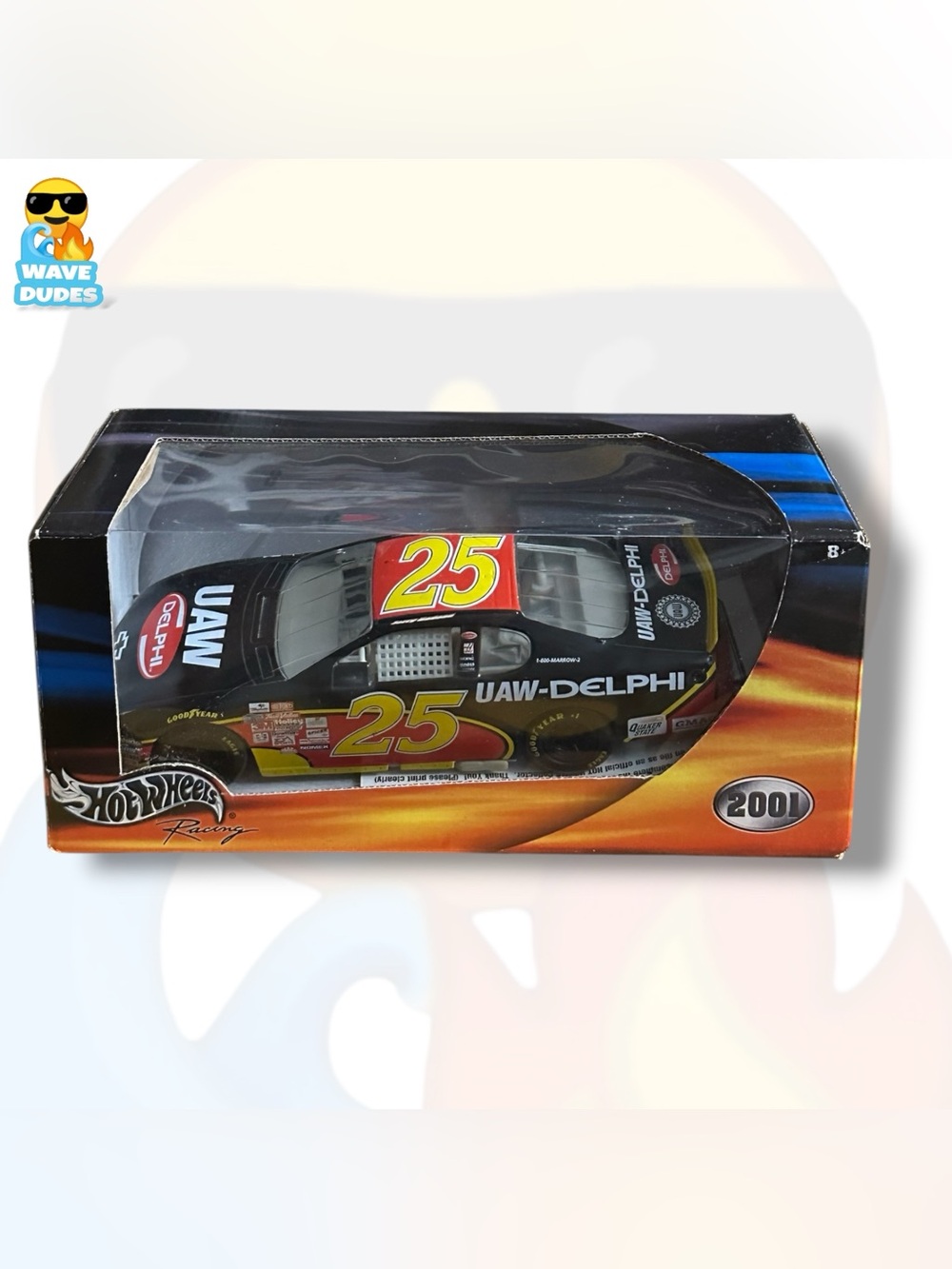 Hot Wheels Racing #25 Jerry Nadeau UAW-DELPHI  Chevy Monte Carlo Die Cast Car